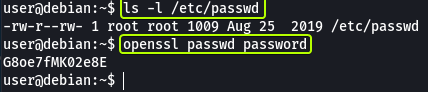 Password File Permissions